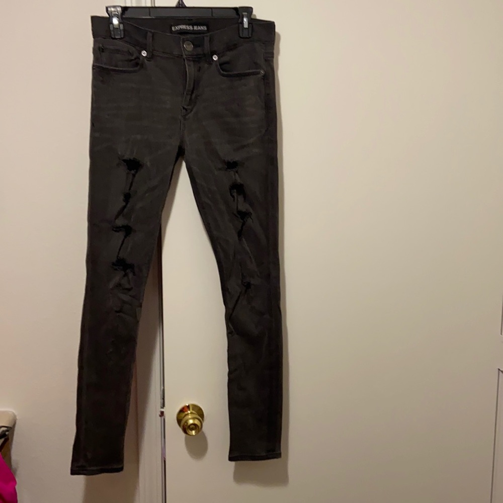 Express skinny jeans 4